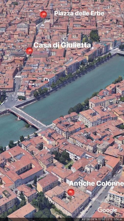 Antiche Colonne Suite Verona Luaran gambar
